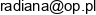 Jan Pezowicz Z H U Radiana Adres e-mail