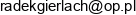Automatyka Gierlach Radoslaw Adres e-mail