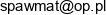 Mateusz Szulc Spawmat Email address