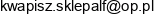 Sklep Alf Tomasz Karol Kwapisz Adres e-mail