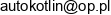 Auto Kotlin Sebastian Nowicki Email address