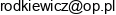 Zaklad Produkcyjno Handlowo Uslugowy Rodex Z P H U Rodex Henryk Rodkiewicz Email address