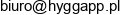 Hyggapp Adres e-mail