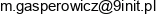 9init Marcin Gasperowicz Email address