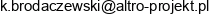 Altro Projekt Email address