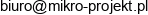 Adam Frankowski Mikro Projekt Email address
