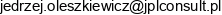 Jpl Consult Jedrzej Oleszkiewicz Email address