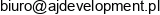 Aj Development Email address