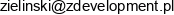 Zielinski Development Plus Adres e-mail