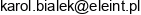 Eleint Karol Bialek Email address