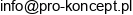 Prokoncept Adres e-mail