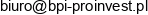 Biuro Projektowo Inwestycyjne Proinvest Email address