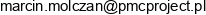Pmc Project Marcin Molczan Email address