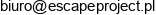 Escape Project Email address
