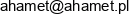 Firma Uslugowa Ahamet Lucjan Metryka Email address