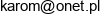 Karom Rozek Karol Adres e-mail