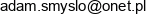 Adam Smyslo Email address