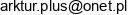 Arktur Plus Email address