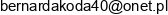 Przedsiebiorstwo Produkcyjno Handlowo Uslugowe Koda Bernarda Koda Email address