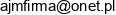 Ajm Firma Maciej Jaszczak Email address