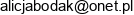 Alicja Bodak Specjalista Chorob Wewnetrznych Adres e-mail