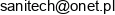 Firma Handlowo Uslugowa Sanitech T Broszewski P Broszewski Email 1