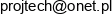 Firma Projektowo Uslugowa Proj Tech Inz Piotr Tarczynski Email address