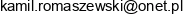 Kamil Romaszewski Adres e-mail
