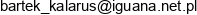 Przedsiebiorstwo Handlowo Uslugowe Iguana Bartlomiej Kalarus Email address