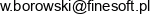Finesoft Borowski Wojciech Adres e-mail