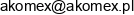 Akomex Spolka Z Ograniczona Odpowiedzialnoscia Email 1