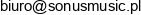 Sonus Music Adres e-mail