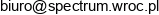 Spectrum Sl Adres e-mail