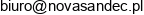 Roman Kalyniuk Wspolnik Spolki Cywilnej Wydawnictwo I Drukarnia Nova Sandec S C Email address