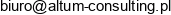 Altum Consulting Adres e-mail