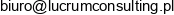 Lucrum Consulting Adres e-mail