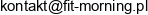Fit Morning Email address