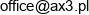 Ax3 Adres e-mail