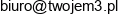 Twoje M3 Email address
