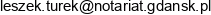 Kancelaria Notarialna Leszek Turek Email address