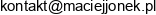 Jonek Osrodek Szkolen I Wsparcia Psychologicznego Maciej Jonek Adres e-mail