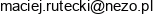 Nezo Maciej Rutecki Email address
