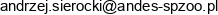 Andes Adres e-mail