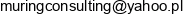 Muring Consulting Wojciech Slys Email address