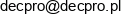 Decpro Spolka Z Ograniczona Odpowiedzialnoscia Email address