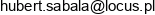 1 Locus S C H Sabala J Gabler 2 Hs Hubert Sabala Adres e-mail