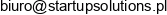 Startup Solutions Adres e-mail