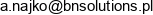 Business Networking Solutions Arkadiusz Najko Email address