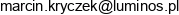 Luminos Marcin Kryczek Email address