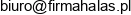 Firma Halas Krzysztof Halas Email address